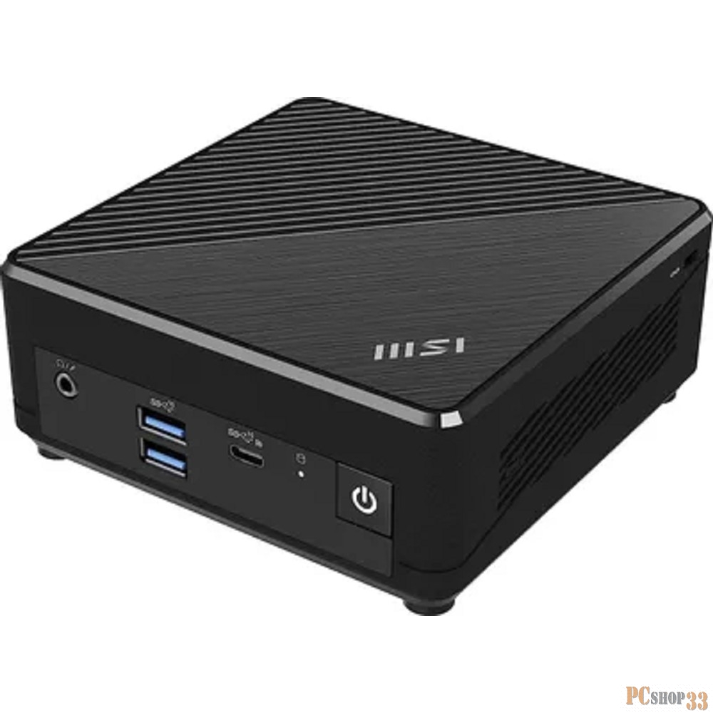Неттоп MSI Cubi N ADL-030XRU slim N200 (1) 8Gb SSD256Gb UHDG noOS GbitEth WiFi BT 65W черный (9S6-B0A911-068)