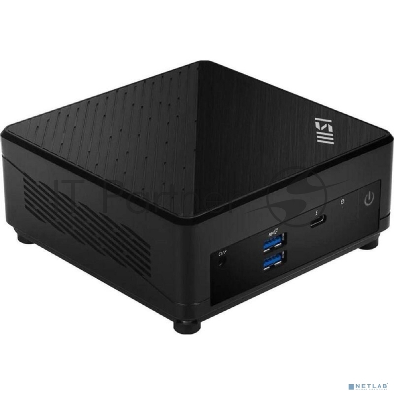 Неттоп MSI Cubi 5 12M Core i3-1215U (1.2GHz), 8Gb DDR4 SO-DIMM, 256GB SSD M.2, Intel UHD Graphics, noDVD, WiFi, BT, 65W, VESA Mount kit, no keyboard&mouse, NoOS, 1y war-ty