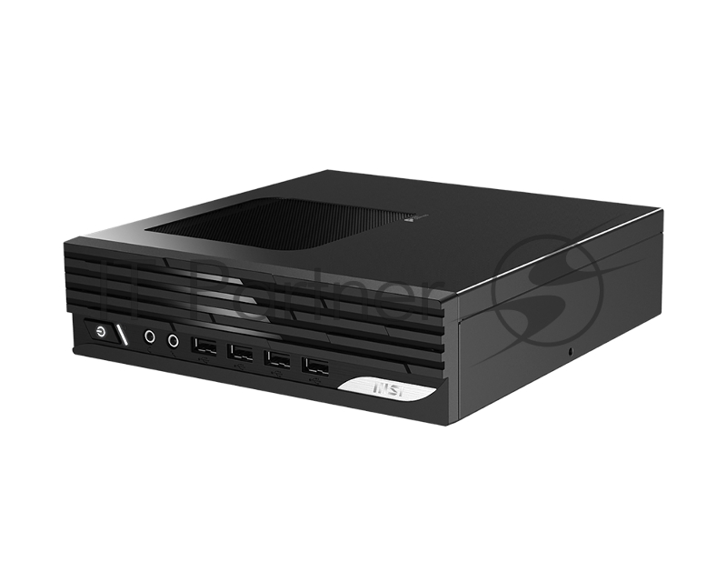 Неттоп MSI Pro DP21 13M Mini Core i3-13100 (3.4GHz), 8Gb DDR4 SO-DIMM, 256GB SSD M.2, Intel UHD Graphics 730, noDVD, WiFi, BT, 120W, VESA, COM Port, no keyboard&mouse, noOS, 1y war-ty