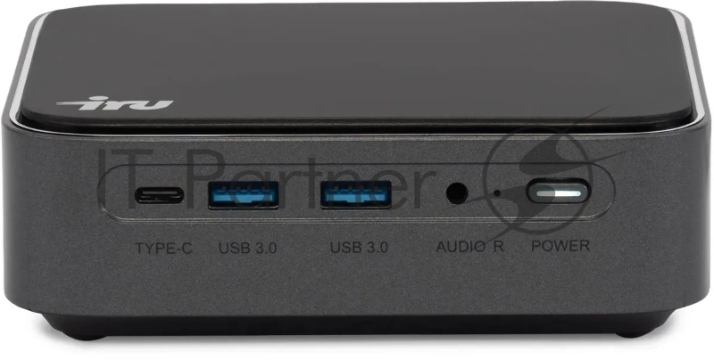 Неттоп IRU 310TLCN i5 1135G7 (2.4) 16Gb SSD512Gb Iris Xe noOS GbitEth WiFi BT черный (1975175)