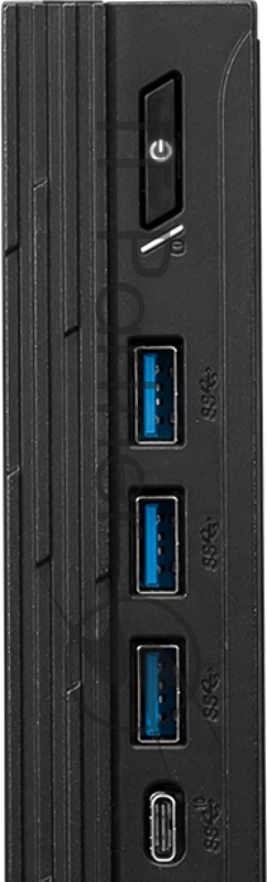 Неттоп MSI Pro DP10 13M Mini Core i3-1315U (1.2GHz), 8Gb DDR4 SO-DIMM, 256GB SSD M.2, Intel UHD Graphics 730, noDVD, WiFi, BT, 120W, VESA, COM Port, noOS, 1y war-ty