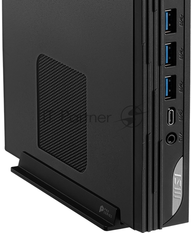 Неттоп MSI Pro DP10 13M Mini Core i3-1315U (1.2GHz), 8Gb DDR4 SO-DIMM, 256GB SSD M.2, Intel UHD Graphics 730, noDVD, WiFi, BT, 120W, VESA, COM Port, noOS, 1y war-ty