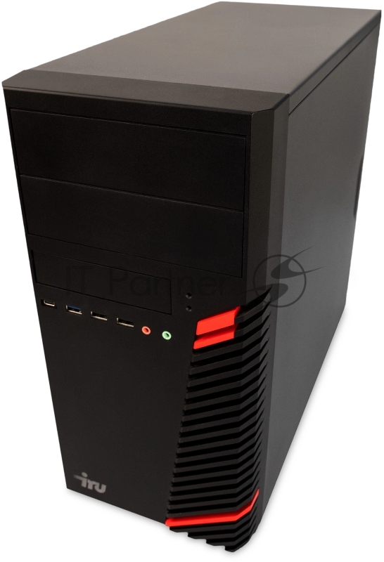 Компьютер IRU 310B6SM MT i5 12400 (2.5) 8Gb SSD256Gb UHDG 730 Windows 11 Professional GbitEth 200W черный (2011376)