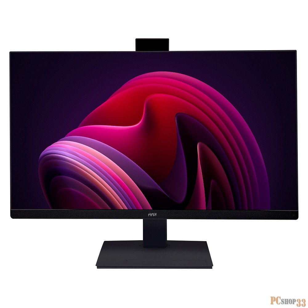 Платформа моноблока AIO HIPER Office HO-K27M-H610-B (27/IPS/FHD/H610/cooler/BT 4.2/WiFi 5/VESA/DVD RW/stand/camera 2mp/cardreader/Whithout CPU/RAM/SSD))/Black