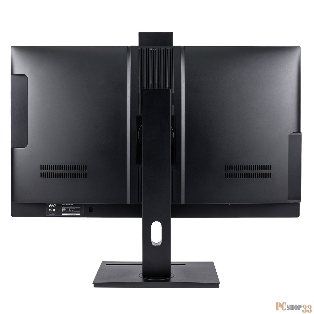 Платформа моноблока AIO HIPER Office HO-K27M-H610-B (27/IPS/FHD/H610/cooler/BT 4.2/WiFi 5/VESA/DVD RW/stand/camera 2mp/cardreader/Whithout CPU/RAM/SSD))/Black