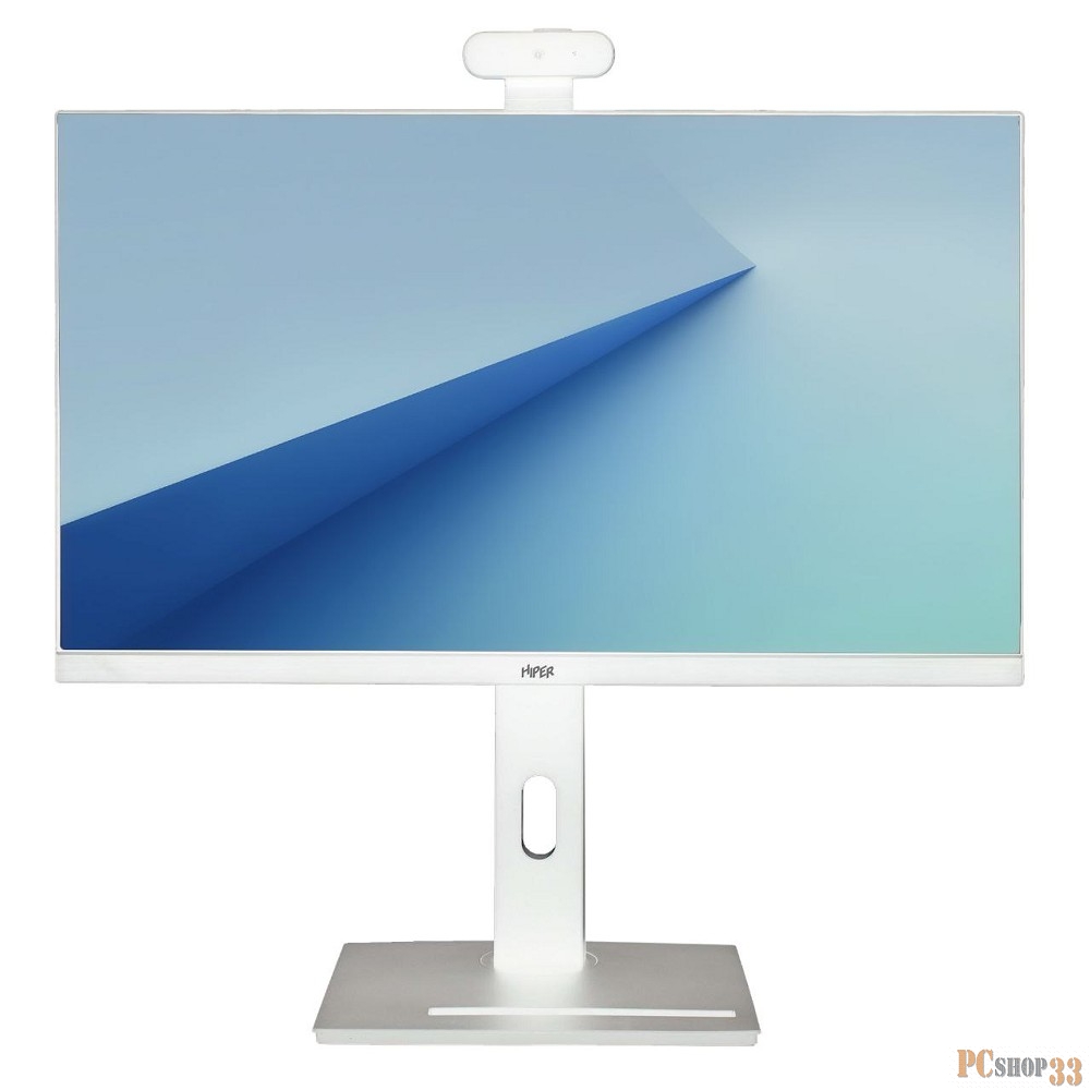 Платформа моноблока AIO HIPER Office HO-K23M-H510-W (23,8/IPS/FHD/H510/cooler/BT 4.2/WiFi 5/VESA/DVD RW/Rotable stand/camera 5mp/cardreader/(2*USB/1*SD/1*T C)/Whithout CPU/RAM/SSD))/White
