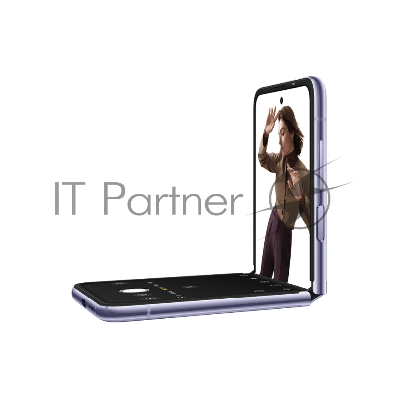 Смартфон Tecno AD11 PHANTOM V Flip 5G 256+8 Mystic Dawn, Disp1 6,9, 20:9, 2640x1080 Mpix, Disp2 1,32, 466x466 Mpix, 3.0GHz, 8 Core, 8GB RAM, 256GB, 64Мп+13Мп/32Мп, 1Sim, LTE, 4G, 5G, BT v5.3, WiFi, NFC, GPS/Glonass/Beidou/Glonass/IRN Type-C, 1210m