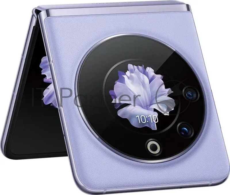 Смартфон Tecno AD11 PHANTOM V Flip 5G 256+8 Mystic Dawn, Disp1 6,9, 20:9, 2640x1080 Mpix, Disp2 1,32, 466x466 Mpix, 3.0GHz, 8 Core, 8GB RAM, 256GB, 64Мп+13Мп/32Мп, 1Sim, LTE, 4G, 5G, BT v5.3, WiFi, NFC, GPS/Glonass/Beidou/Glonass/IRN Type-C, 1210m