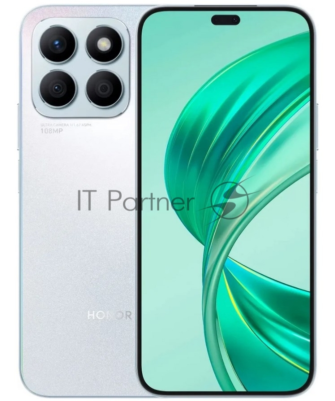 Мобильный телефон HONOR 5109AYBV X8B 8/256GB SILVER