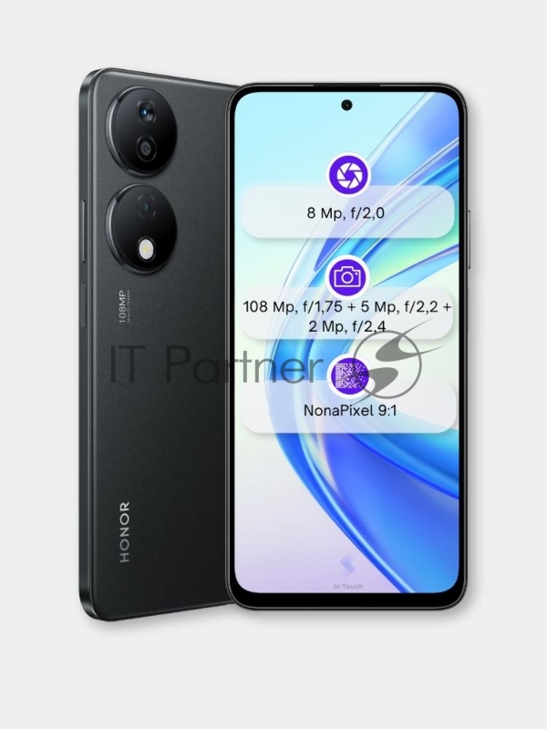 Смартфон HONOR X7B 5109AYXN /128 Гб RAM 8Гб черный/Наличие WiFi/Наличие 3G/LTE/Наличие 4G/Dual SIM 5109AYXN