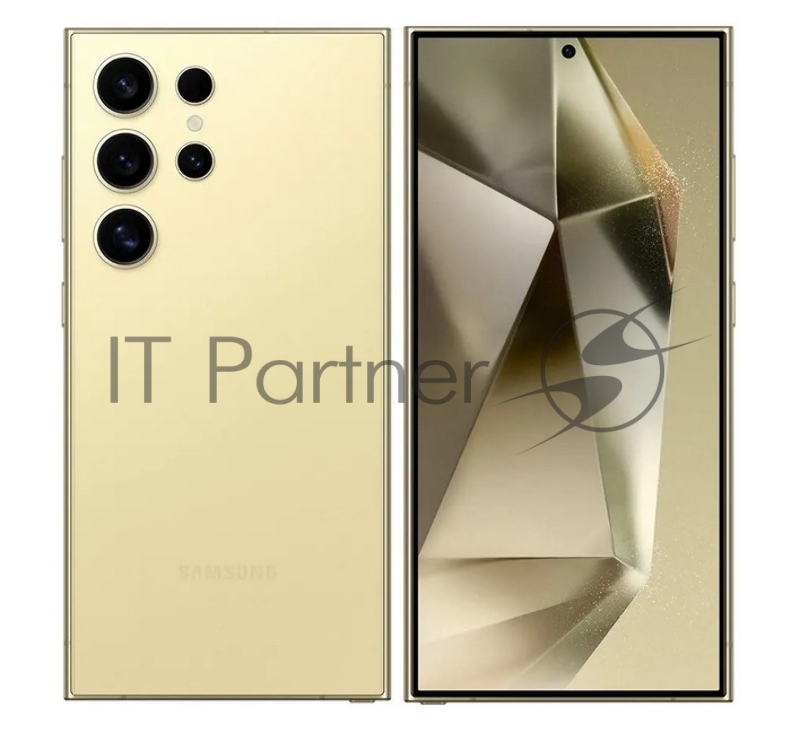 Смартфон Samsung SM-S928B Galaxy S24 Ultra 5G 256Gb 12Gb желтый титан моноблок 3G 4G 2Sim 6.8 1440x3120 Android 14 200Mpix 802.11 a/b/g/n/ac/ax/be NFC GPS GSM900/1800 GSM1900 TouchSc Protect