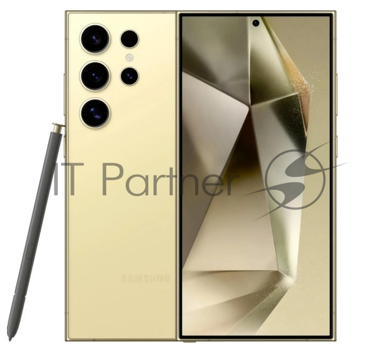 Смартфон Samsung SM-S928B Galaxy S24 Ultra 5G 512Gb 12Gb желтый титан моноблок 3G 4G 2Sim 6.8 1440x3120 Android 14 200Mpix 802.11 a/b/g/n/ac/ax/be NFC GPS GSM900/1800 GSM1900 TouchSc Protect