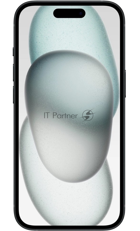 Смартфон Apple A3090 iPhone 15 128Gb черный моноблок 3G 4G 1Sim 6.1 1179x2556 iOS 17 48Mpix 802.11 a/b/g/n/ac/ax NFC GPS GSM900/1800 TouchSc Protect