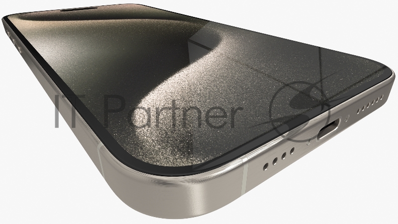 Смартфон Apple A3105 iPhone 15 Pro Max 256Gb титан моноблок 3G 4G 6.7 1290x2796 iOS 17 48Mpix 802.11 a/b/g/n/ac/ax NFC GPS GSM900/1800 TouchSc Protect