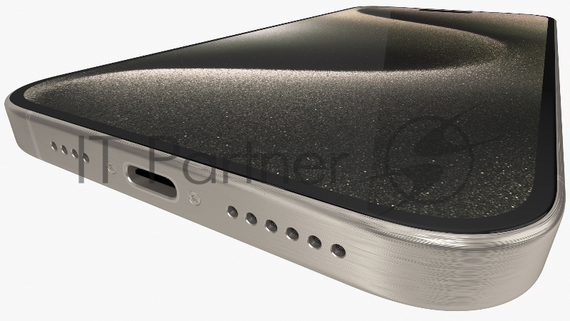 Смартфон Apple A3105 iPhone 15 Pro Max 256Gb титан моноблок 3G 4G 6.7 1290x2796 iOS 17 48Mpix 802.11 a/b/g/n/ac/ax NFC GPS GSM900/1800 TouchSc Protect