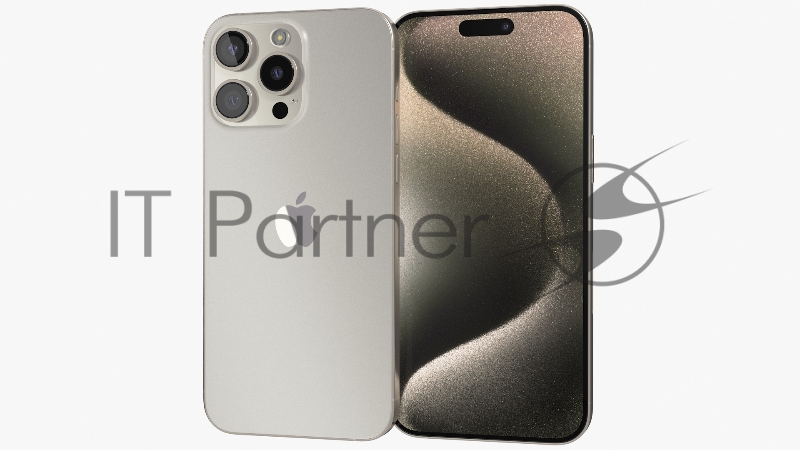 Смартфон Apple A3105 iPhone 15 Pro Max 256Gb титан моноблок 3G 4G 6.7 1290x2796 iOS 17 48Mpix 802.11 a/b/g/n/ac/ax NFC GPS GSM900/1800 TouchSc Protect