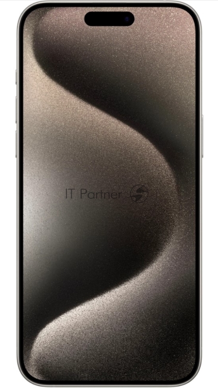 Смартфон Apple A3105 iPhone 15 Pro Max 256Gb титан моноблок 3G 4G 6.7 1290x2796 iOS 17 48Mpix 802.11 a/b/g/n/ac/ax NFC GPS GSM900/1800 TouchSc Protect