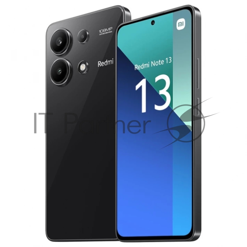 Смартфон Xiaomi Redmi Note 13 RU 8+128 Midnight Black (52940)