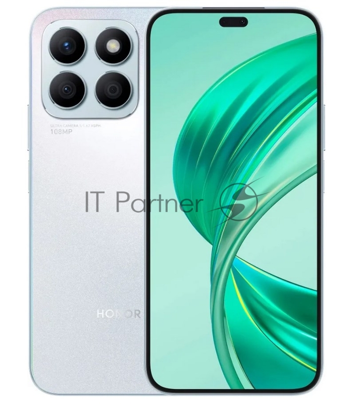 Смартфон Honor X8b 8/128Gb LLY-LX1 Титановый серебристый (5109AYBP)
