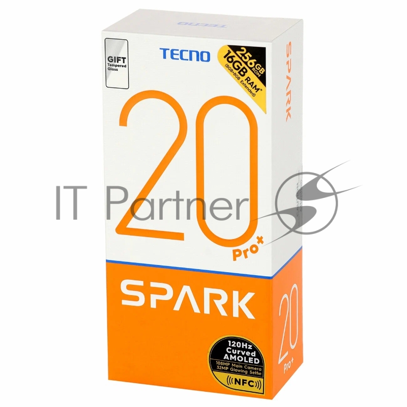 Смартфон Tecno Spark 20 Pro+ KJ7 8/256Gb Temporal Orbits (TCN-KJ7.256.TEOR)