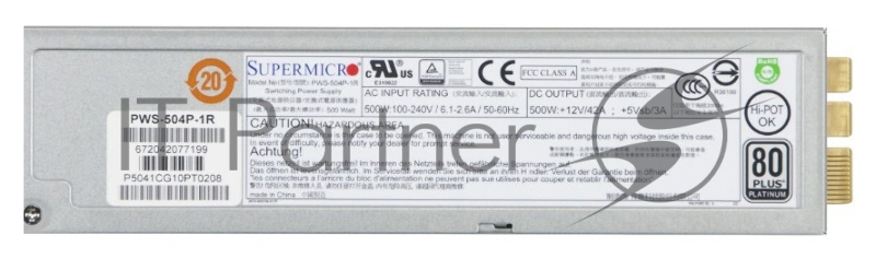 Блок питания SuperMicro PWS-504P-1R 500W