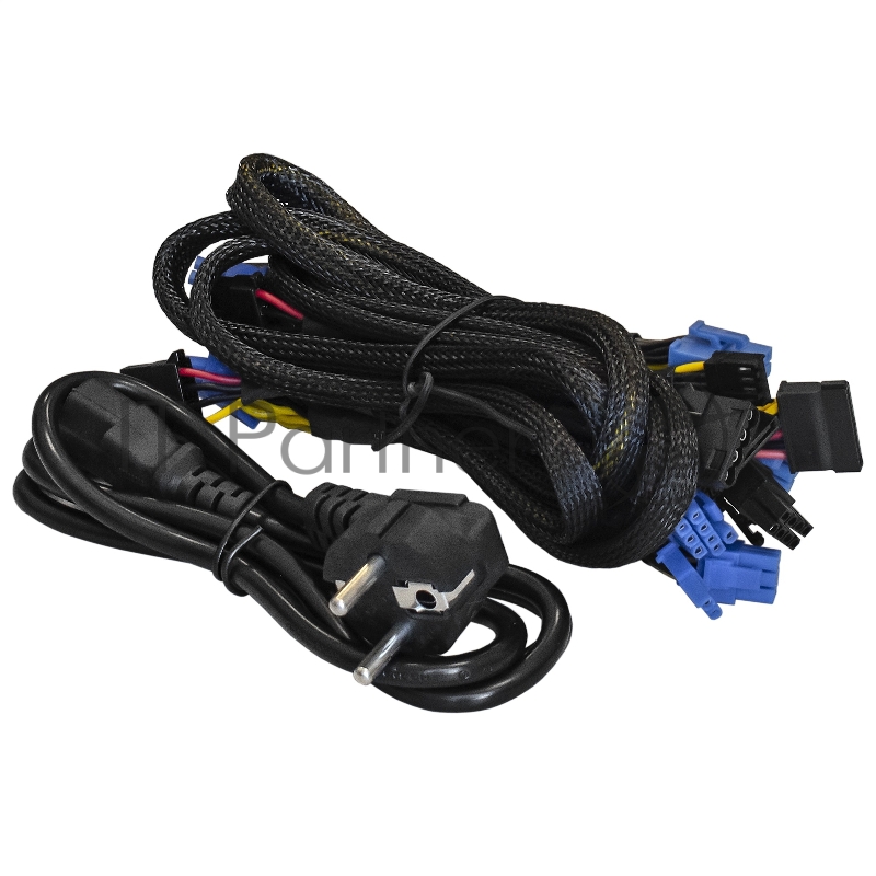 Серверный БП 500W ExeGate ServerPRO-500RADS (ATX, for 3U+ cases, APFC, КПД 80% (80 PLUS), 14cm fan, 24pin, (4+4)pin, PCIe, 5xSATA, 4xIDE, FDD, Cable Management, black)