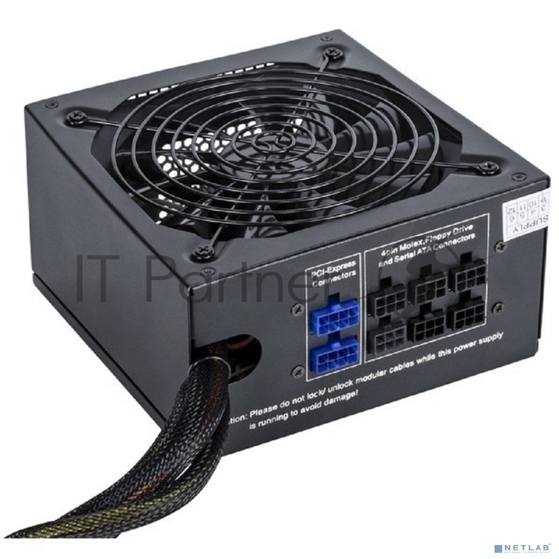Серверный БП 800W ExeGate EX292212RUS ServerPRO-800RADS (ATX, for 3U+ cases, APFC, КПД 80% (80 PLUS), 14cm fan, 24pin, 2(4+4)pin, PCIe, 5xSATA, 4xIDE, FDD, Cable Management, black)