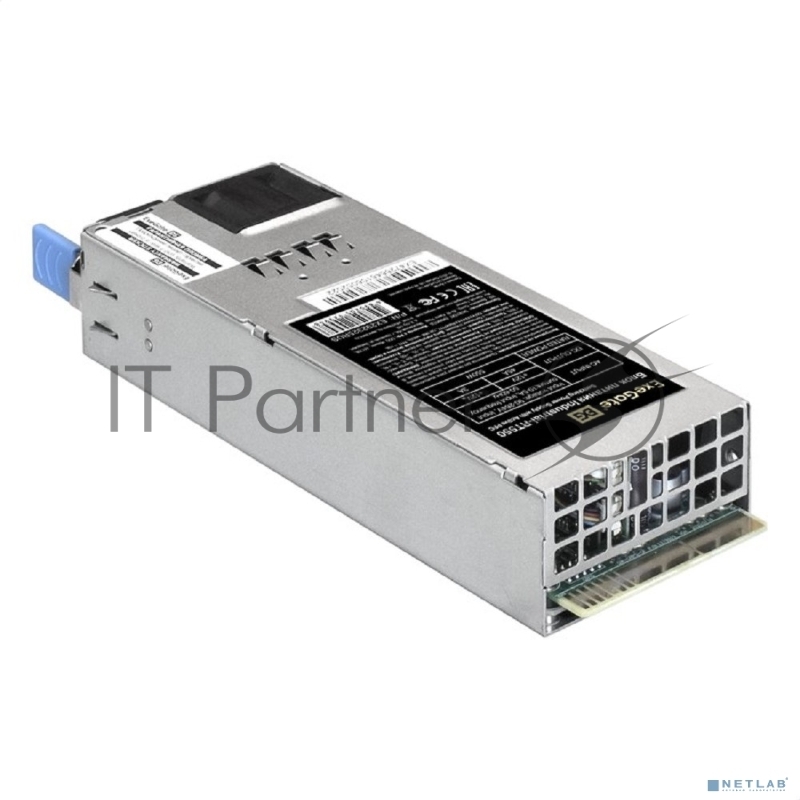 Серверный БП с резервированием 2U Redundant 2x550W ExeGate EX292321RUS Industrial-RTS550 (APFC, КПД 94% (80 PLUS Platinum), 4 cm fan, 24pin, 2x(4+4)pin, 2PCIe, 2SATA, 6IDE, Cable Management)
