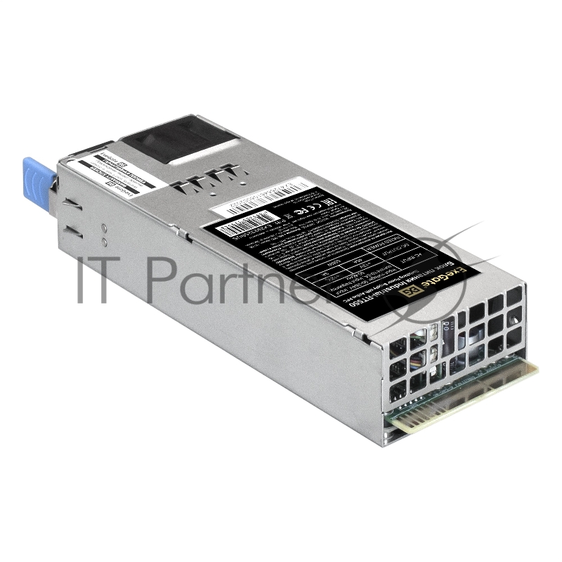 Серверный БП с резервированием 2U Redundant 2x550W ExeGate EX292321RUS Industrial-RTS550 (APFC, КПД 94% (80 PLUS Platinum), 4 cm fan, 24pin, 2x(4+4)pin, 2PCIe, 2SATA, 6IDE, Cable Management)