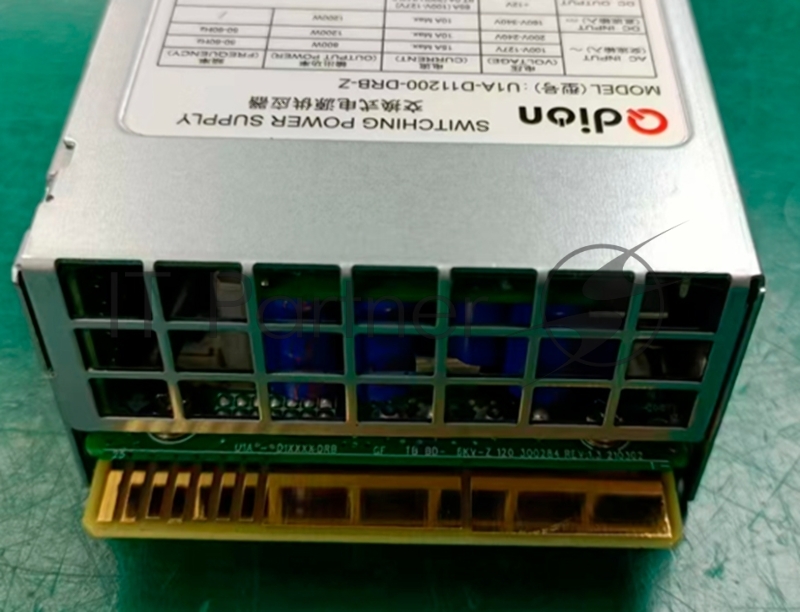 Блок питания серверный Server power supply Qdion Model U1A-D11200-DRB-Z P/N:99MAD11200I1170117 CRPS 1U Module 1200W Efficiency 94+, Gold Finger (option), Cable connector: C14
