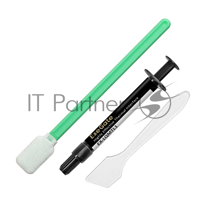 Жидкий металл ExeGate EX-LQMTL1 (79 Вт/(м•К), 1г, шприц с лопаткой)