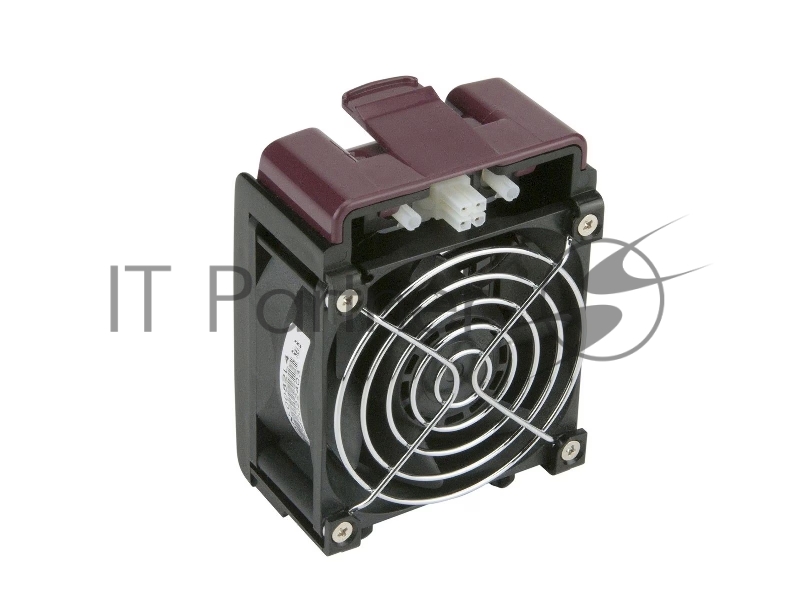 Вентилятор 4U, 80x80x38mm, (4-pin) PWM Exhaust (Rear) Fan w/ housing, SC743’s, PB Free