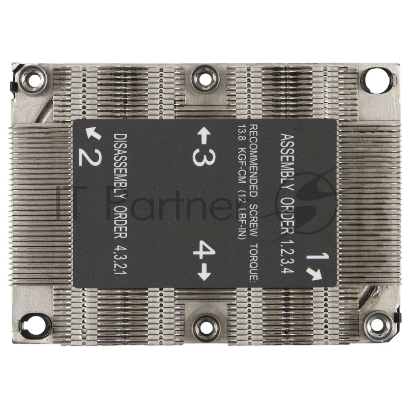 Система охлаждения Alseye ASI3647-A4HCA1UHZP0067PS (SNK-PO067PS) 1U Narrow,3647,Material :CU FIN+AL Base+CU Plate+4HP Dimension:L108*W78*H25.5mm,Fin pitch:1.47mm,Fin thickness:0.2mm,Power dissipation:205W {36}