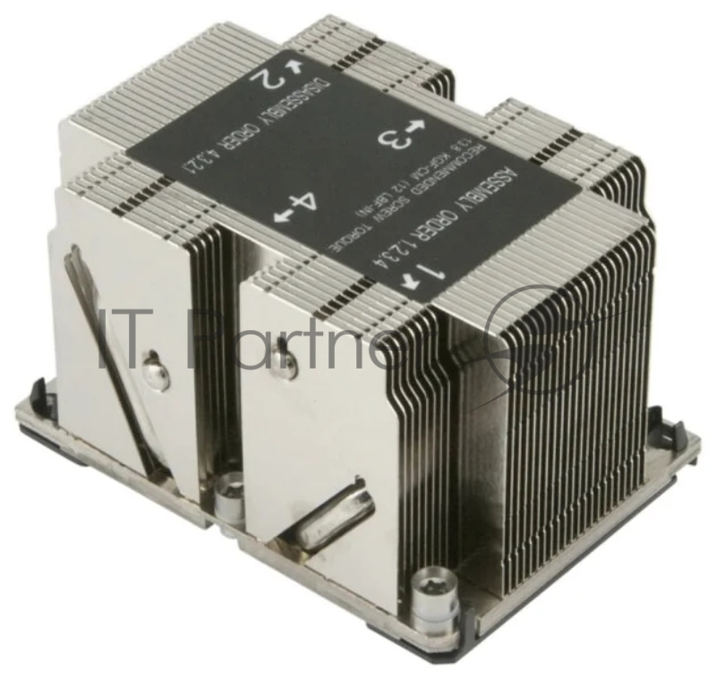 Пассивный кулер Alseye AS3647-P4HCAL2U-JYR81 3647 Narrow 2U, TDP 205W, 108*78*64mm