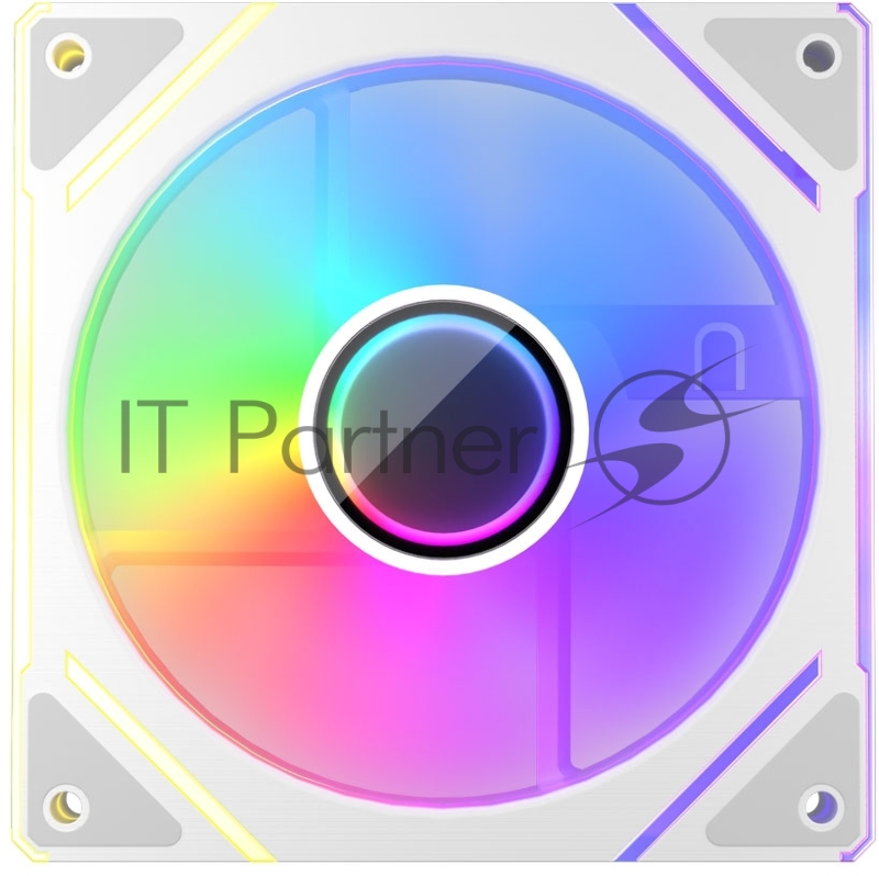 Вентилятор 1STPLAYER FC(AP)-WH-1IN1 White 120mm, ARGB, PWM, 600-1800rpm, 3pin