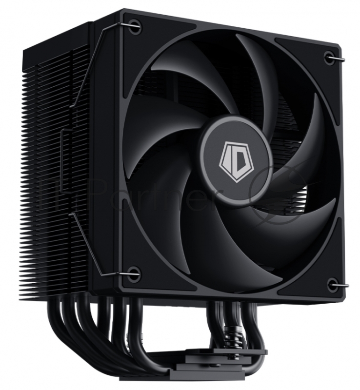 Кулер для процессора ID-COOLING FROZN A610 BLACK LGA20XX/1700/1200/115X/AM5/AM4 (10шт/кор, TDP 260W, PWM, черный, 6 тепл.трубок + медная база, FAN 120mm) RET