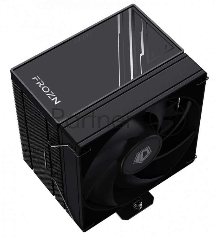 Кулер для процессора ID-COOLING FROZN A610 BLACK LGA20XX/1700/1200/115X/AM5/AM4 (10шт/кор, TDP 260W, PWM, черный, 6 тепл.трубок + медная база, FAN 120mm) RET