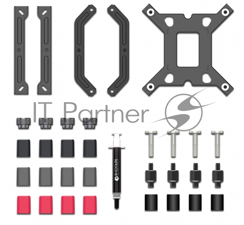 Кулер для процессора ID-COOLING FROZN A610 BLACK LGA20XX/1700/1200/115X/AM5/AM4 (10шт/кор, TDP 260W, PWM, черный, 6 тепл.трубок + медная база, FAN 120mm) RET