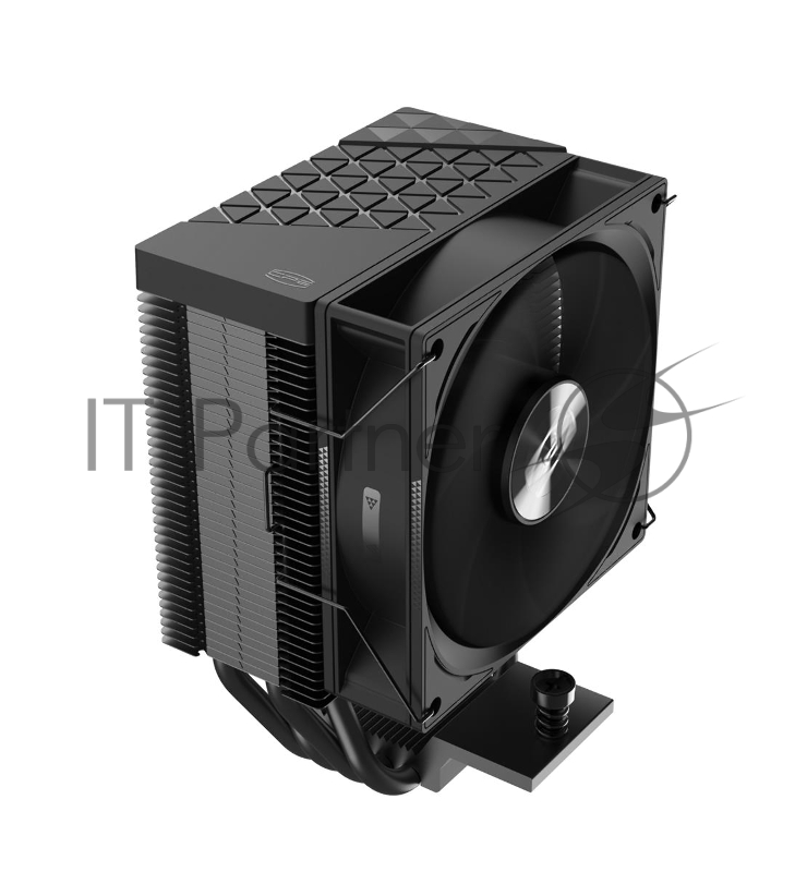 Кулер PCCooler R400 S115X/1200/1700/AM4/AM5 (TDP 180W, 90mm Non LED Fan, 4 тепловые трубки 6мм, 650-2200RPM, 28,3dBa)