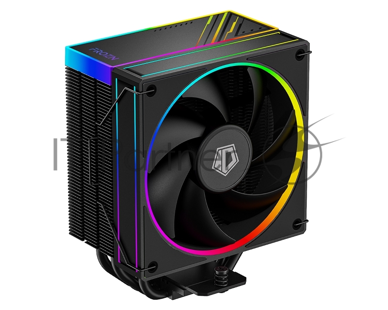 Устройство охлаждения(кулер) ID-Cooling FROZN A410 ARGB Soc-AM5/AM4/1151/1200/2066/1700 4-pin Al+Cu 230W 730gr LED Ret