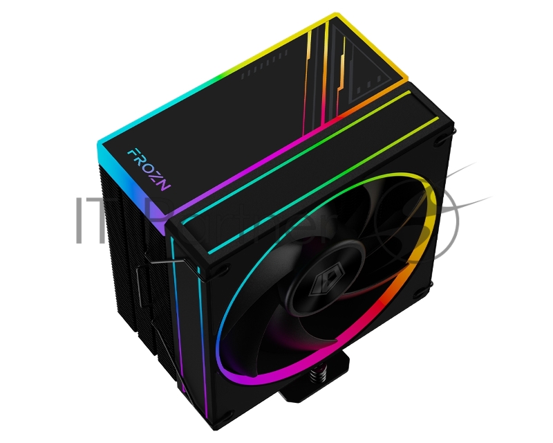 Устройство охлаждения(кулер) ID-Cooling FROZN A410 ARGB Soc-AM5/AM4/1151/1200/2066/1700 4-pin Al+Cu 230W 730gr LED Ret
