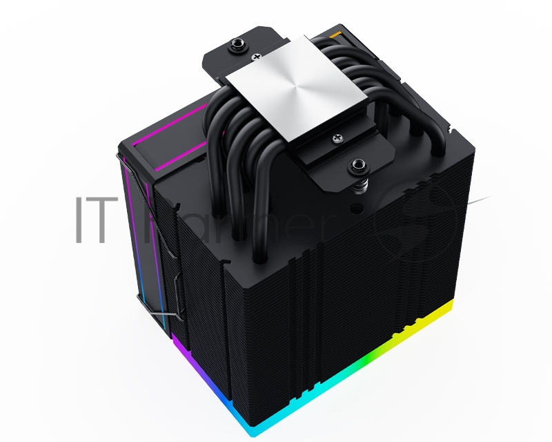 Устройство охлаждения(кулер) ID-Cooling Frozn A610 ARGB Soc-AM5/AM4/1151/1200/2066/1700 4-pin 29.9dB Al+Cu 250W 940gr LED Ret