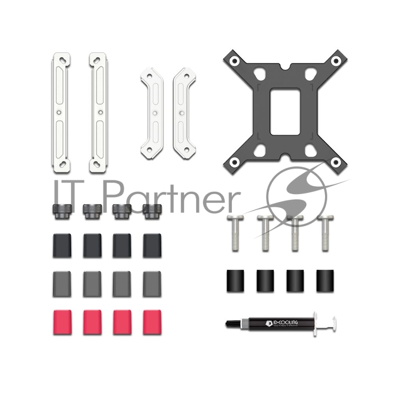 Устройство охлаждения(кулер) ID-Cooling Frozn A620 ARGB Wh Soc-AM5/AM4/1151/1200/2066/1700 4-pin Al+Cu 270W 1200gr LED Ret
