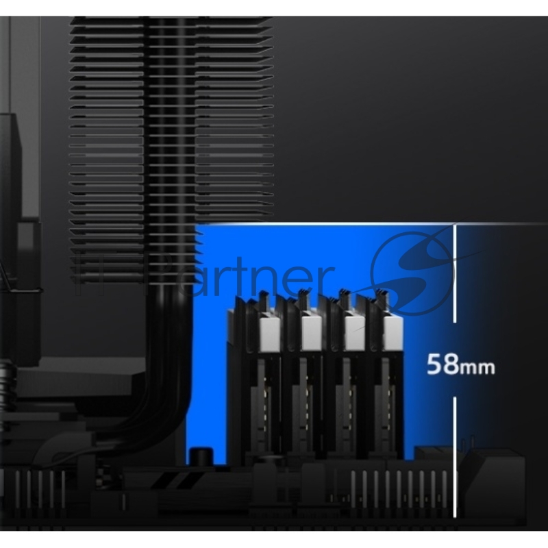 Устройство охлаждения(кулер) ID-Cooling Frozn A720 Soc-AM5/AM4/1151/1200/2066/1700 4-pin Al+Cu 300W 1300gr Ret