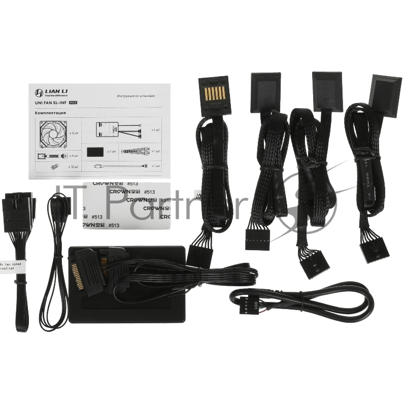 Вентилятор Lian-Li Uni Fan IN 120 Triple 7-pin 29dB LED Ret