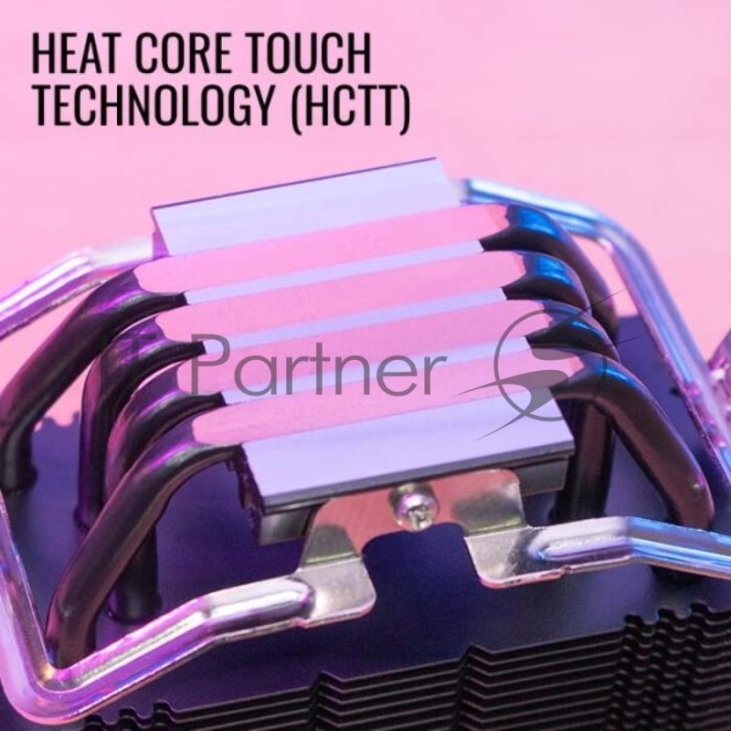 Устройство охлаждения(кулер) Aerocool Rave 4 ARGB Soc-AM5/AM4/1151/1200/1700 4-pin 18-27dB Al+Cu 130W 570gr LED Ret