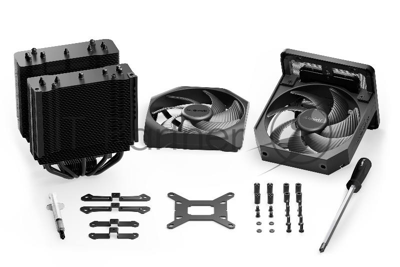 Кулер be quiet! Dark Rock Elite / 280W TDP, 7 HP, 2x135mm fans / BK037