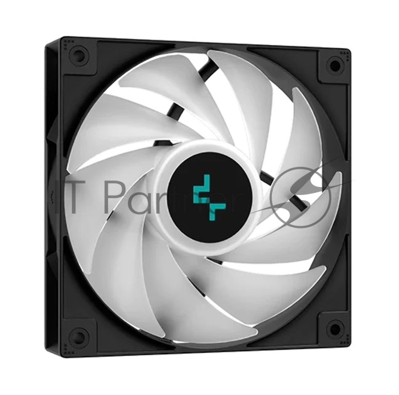 Кулер DEEPCOOL AG500 BK ARGB LGA1700/1200/115X/AM5/AM4 (12шт/кор, TDP 240W, PWM, ARGB Fan 120mm, 5 тепл. трубок) RET