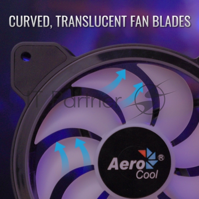 Вентилятор для корпуса Aerocool Saturn 12 DRGB Red (4710562754094)