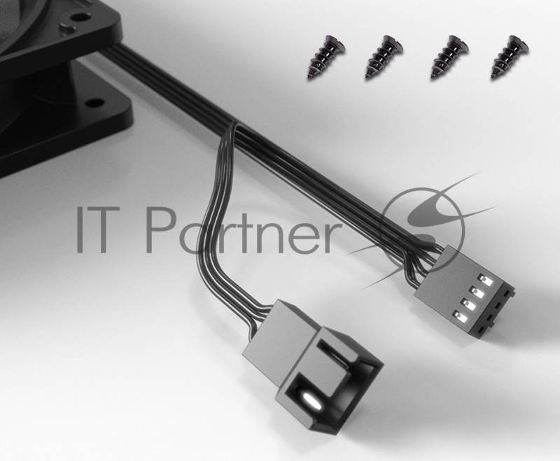 Вентилятор для корпуса ID-Cooling XF-120-K 120х120х25 мм (PWM)